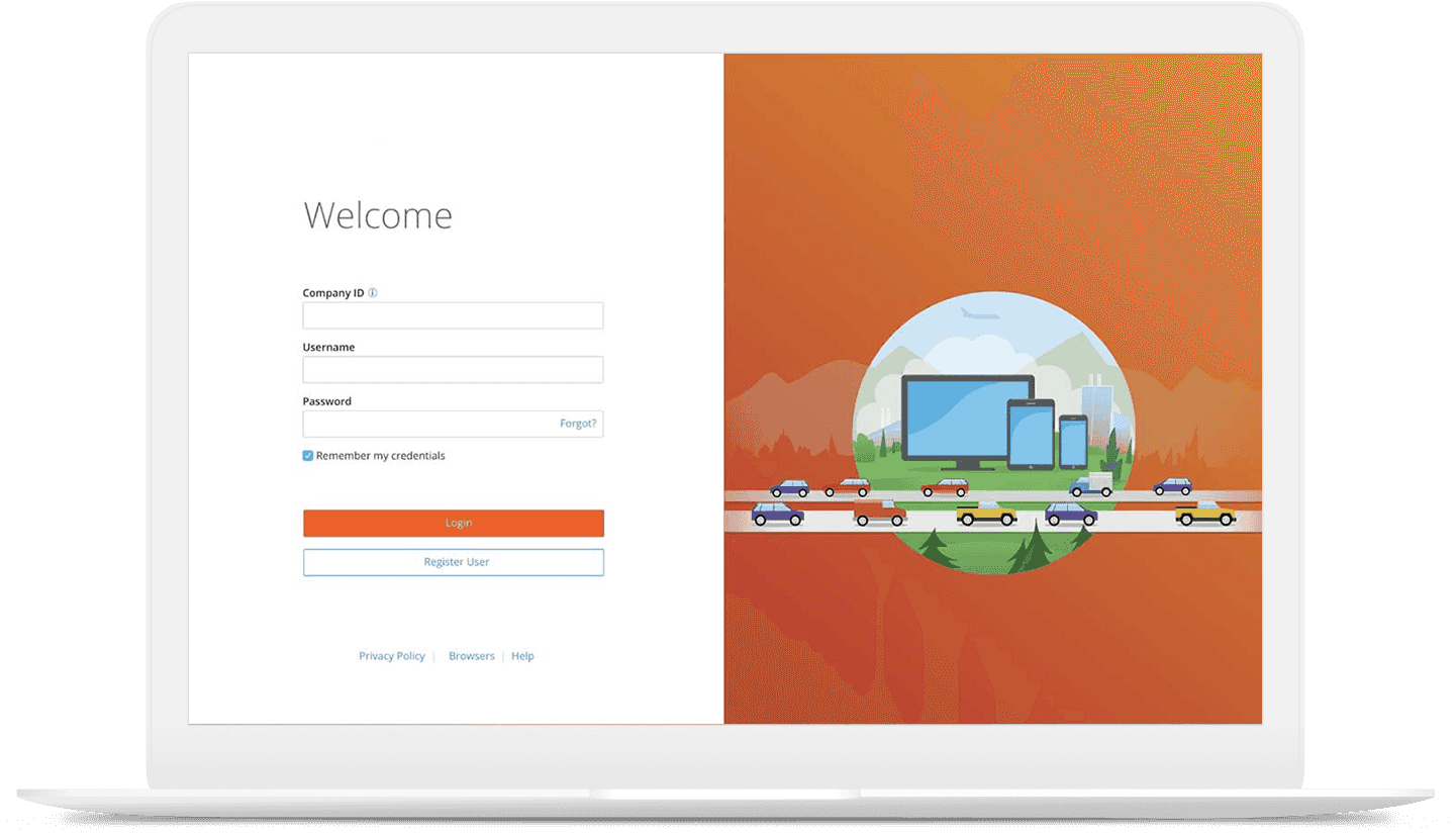 Paylocity Login Page Using Design System Components