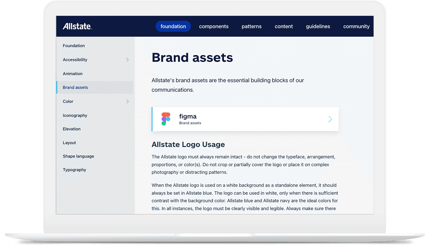 Allstate Design - Design Site System Brand Assets